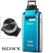 Sony MHS-PM5K/L Bloggie Mobile 5MP HD Snap 360 Video Camera (Blue) with 4x Digital Zoom + 8GB Deluxe Accessory Kit image 6