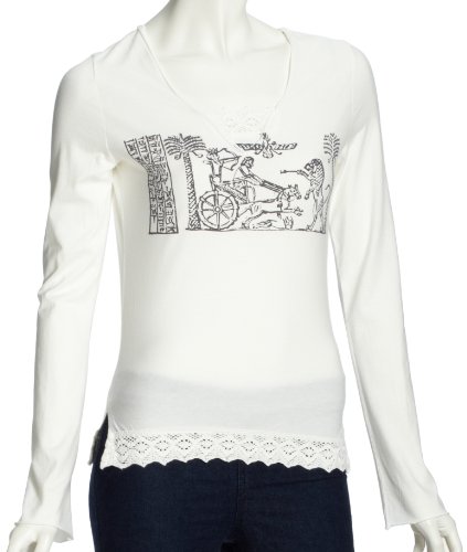 Lana naturalwear X-Shirt 1/1 mit Spitze 903 2260 5005 Damen Shirts/ Langarmshirts, Gr. 40/ Preisvergleich