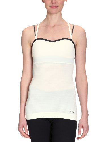 Reebok Damen Fitness Oberteil OTM Strappy Top, olympic creme, 42, O42682 Preisvergleich