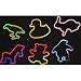 12/Pk Top Trenz Animal Favorites TIE DYE Rubber Bands
