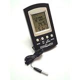 LCD Digital Max/Min Thermometer Hygrometer Alarm + temperature probe.