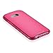 Fosmon DURA-FROST Smooth Durable & Flexible Slim Fit TPU Case Cover for HTC One Remix (HTC One Mini 2) (Hot Pink)