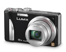 Panasonic DMC-TZ25EB-K Compact Camera - Black (12.1MP, 16x Optical Zoom) 3 inch LCD
