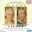 Geistliche und weltliche Lieder von Carl Philipp Emanuel und Johann Christoph Friedrich Bach