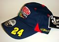 NASCAR Throwback #24 Jeff Gordon Navy Bl Velcro Pit Cap