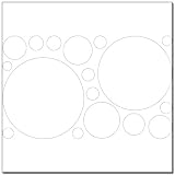 White Jumbo Polka Dots Wall Decor Transfer Sticker