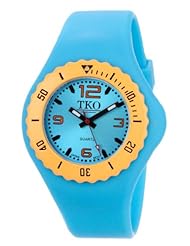TKO ORLOGI Womens TK595BL Beach Lightweight Blue Rubber Watch
