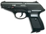 Gamo P-23 Air Pistol 400 Fps.177 Caliber Single Shot Double Action Trigger Rear Sight