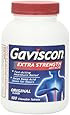 Gaviscon Extra Strength Chewable Antacid Tablets, Original Flavor, 100-Count Bottles (Pack of 2)