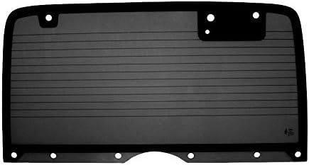 OE Replacement Hard Top Rear/Back Glass (50% Tint) - Heated with 10 Holes