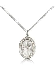 St. John of the Cross Medal, Sterling Silver, Medium, Dime Size