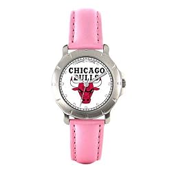 NBA Women's BPS1-CHI Chicago Bulls Player Series Pink Watch
