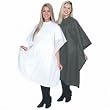 Scalpmaster Techno Vinyl Shampoo Cape 59-1/2" x 53-1/4" Velcro White Scalpmaster Techno Vinyl Shampoo Cape 59-1/2" x 53-1/4" Velcro White