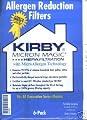 Kirby Generation 3,4,5,6, Ultimate G and Sentria HEPA Bags PKG of 6