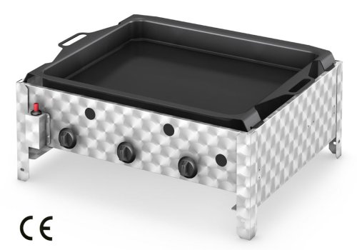 Enders 284315 Gastrobr&auml;ter 3-flammig je 4 kW, aus Edelstahl mit emaillierter Bratpfanne, G Preisvergleich