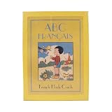 French Retro 1940s Reproduction Flash Cards Alphabet Francais