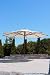 Sonnenschirm Schirm Gartenschirm Landhausschirm ST. Tropez 3 x3 m natural