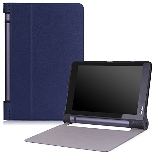 MoKo Lenovo Yoga Tab 3 8 Case - Ultra Slim Lightweight Smart-shell Stand Cover Case for Lenovo Yoga Tab 3 8 Inch 2015 Tablet, INDIGO