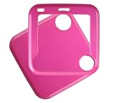 NOKIA 7705 Twist Solid Hard Plastic Snap On Case (Pink)