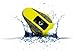 Aerb 4G Waterproof MP3 Music Player With Mono OLED Screen Display Support FM Radio / Pedometer for Swimming & other Sports (IPX-8 Standard)–Yellow