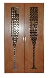 Vinotemp 440-Champagne-Glasses Wine Cellar / Cabinet (280 Bottles)