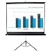 Duronic TPS86 Black Tripod Projector Screen - 86"- 4:3 Screen