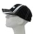 NASCAR White Stripe Black Baseball Hat