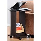 Split-Top Laptop Caddy Portable Adjustable Rollin