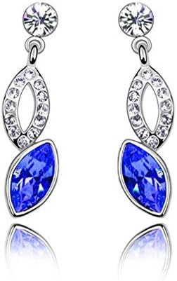 Sweety Girl Jewelry Fashion Jewelry Pony Eye Full Diamond Austria Crystal Earrin1140-58 (Polychromatic)