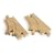 BRIO 33439 Wooden Railway System: Short Curved Switch Tracks