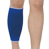 Calf Sport Support - Exercise Active Wrap - (2 Pcs) Nylon Stretch to Fit