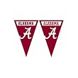 Alabama Crimson Tide NCAA 25Ft String Of 6 x 9 Party Pennants (Flags) by BSI Products Inc.