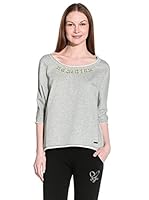 Sweet Years Camiseta Manga Larga (Gris Jaspeado)