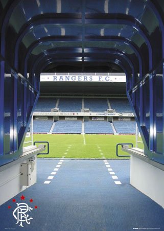 Glasgow Rangers - Ibrox Tunnel - Maxi Poster - 61 cm x 91.5 cm