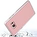 Galaxy Note 7 Clear Case, CoverON [ClearGuard Series] Hard Clear Back Cover with Flexible TPU Bumpers Slim Fit Phone Cover Case for Samsung Galaxy Note 7 - Clear