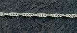 Sterling Silver 2.10mm Fancy Chain Necklace (Available in Different Sizes)