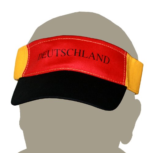 2 x Visor Deutschland Schirm-Mütze Kappe Cap Fanartikel WM EM