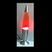Classic Rocket Shape Lava Lamps - 16.25 Tall - Red Wax With Orange Liquid by Active LfStl. PRO