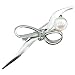 Clear Crystal Bow Pearl Elegant Brooches And Pins
