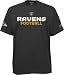 Men`s Baltimore Ravens Black Sideline Orbital Tshirt