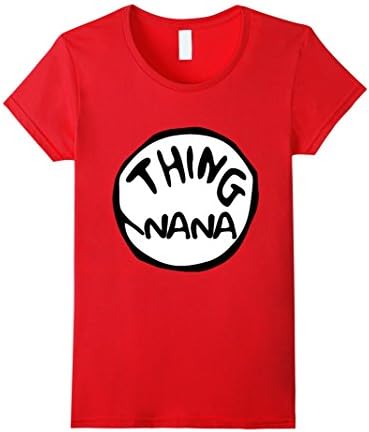 Women's Thing Nana Shirt Tee T-Shirt XL Red