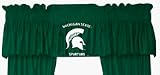 Michigan State Spartans Coordinating Valance for the Locker Room or Sidelines Collection by Kentex