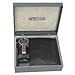 Apparel : Kenneth Cole Reaction Luggage Herald Square Leather Passcase and Key Fob In Keepsake Box