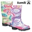 Kamik Squiggle Rain Boots for Kids & Toddlers (Size Ch. 5 - K6)