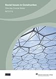 Social issues in construction : one-day course notes