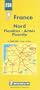 Michelin Nord (Flandres/Artois/Picardie), France Map No. 236