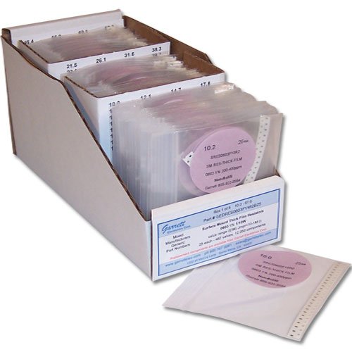 41Y5BHgmp6L Vishay Beyschlag 25 each of 79 values, Surface Mount Thin Film Resistor Kit 0402 0.1%, (E96) 150 976