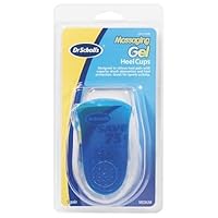 Dr. Scholl's Massaging Gel Heel Cups, Medium 1 pr