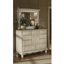 Hot Sale Traditional Mule Chest w 9 Drawers & Antique White Finish - Wilshire