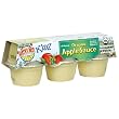 Earth's Best Kidz Organic Apple Sauce Cup, 6-Count 4-Ounce Units (Pack of 6)